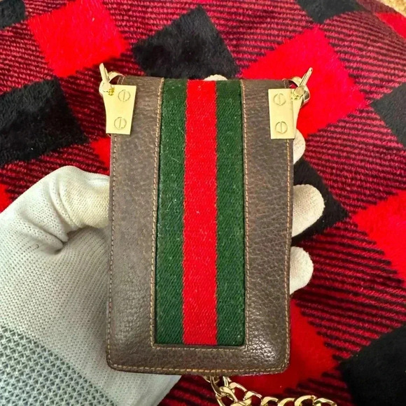 Vintage Gucci Wallet Case Pouch Accessory Collection Italy Authentic converted - Picture 5 of 14